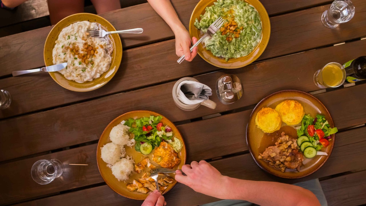 Jedlo v reštaurácii